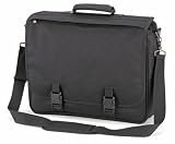 Quadra expandable portfolio briefcase messenger bag