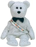 Ty Beanie Babies New Year 2007 Bear Beanie Baby