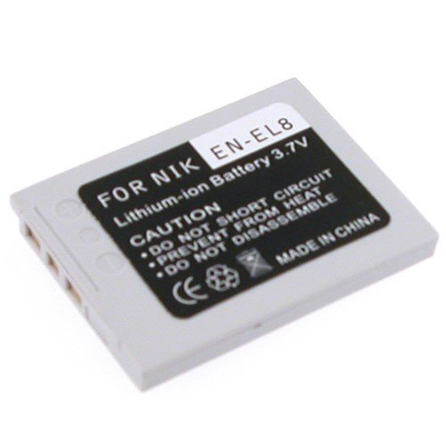black Friday eForCity Replacement EN EL8 Rechargeable Lithium IonB000M4MFMK