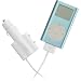 Kensington FM Transmitter Auto Charger for iPod (White)