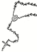 Catholic Stainless Steel Rosary Beads 24