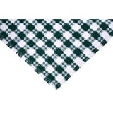 62 x 108 (Rectangle) Homespun Tablecloth, Hand Loomed, 100% Cotton, Made in USA, Tavern Check Green