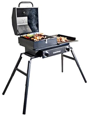 North Atlantic Imports 1555 Tailgater Grill/Griddle, 2-Burner, 60,000-BTU