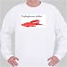 Sweatshirt with aquarium, fish