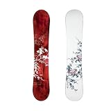 Roxy Women's Silhouette Red/Gold Snowboard NEW 2008