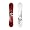 Roxy Women's Silhouette Red/Gold Snowboard NEW 2008, 135cm