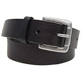 Boston Traveler Boys Leather Belt Black