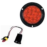 Peterson Manufacturing Round LED Stop Turn or Tail Light - 4in.