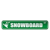  SNOWBOARD ST  STREET SIGN SPORTS