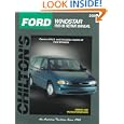 Ford: Windstar 1995-98 (Chilton's Total Car Care Repair Manual) by  Chilton Automotive Books and James R. Marotta