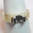 14K Two-Tone Gold Semimount