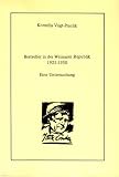 Produkt-Bild: Bestseller in der Weimarer Republik 1925-1930