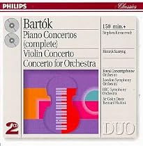 Bart&oacute;k: Concertos