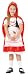 Girls Little Red Riding Hood Costume - Medium Size