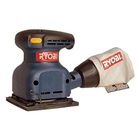 Ryobi EOS-2410 1/4 Sheet Palm Sander 240w 230v