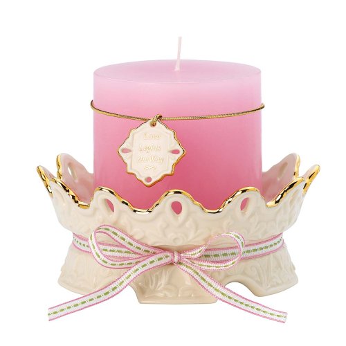 Lenox Loves Notes Spirited Pillar Candleholder