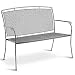 Classic Wrought Iron 2-Seater Bench
