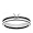 Platinum Ridged Engagement Ring Setting