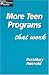 Book More Teen Programs That Work (Teens @ the Library Series) (Teens @ the Library Series)