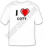 I Love Coty T-shirt Image