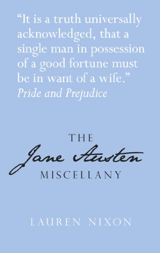 The Jane Austen Miscellany