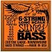 Ernie Ball 2838 Electric Bass Long Scale Slinky, 6 String Set
