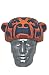 Foamheads Chicago Bears Team Mascot Hat