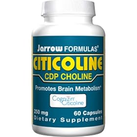 Citicoline (CDP Choline) 250mg 60 Capsules by Jarrow