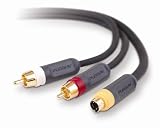 Electronics : Belkin Blue Series PureAV S-Video Audio Cable Kit 3.6m