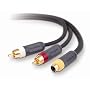 Belkin Blue Series PureAV S-Video & Audio Cable Kit 0.9m