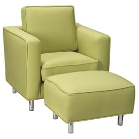 Jennifer Delonge Cotton Ava Chair in Lime Green by Jennifer DeLonge