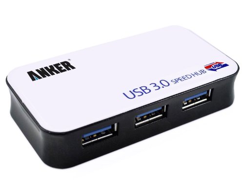Anker Superspeed USB 3.0 HUB 4 port with USB3.0 Cable and Power Supply