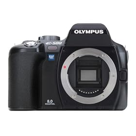 Olympus Evolt E500 8MP Digital SLR (Body Only) by Olympus