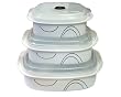Corelle Coordinates Simple Lines 6-Piece Microwave Cookware Set