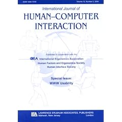 WWW Usability: A Special Issue of the "International Journal of Human-Computer Interaction": 12 (The International Journal of Human-computer Interaction)