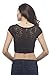 Short Sleeve Sweet Heart Neck lace Crop top