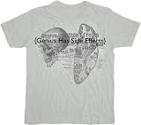 House M.D. Genius Has Side Effects Steel Gray T-shirt Tee