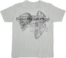 House M.D. Genius Has Side Effects Steel Gray T-shirt Tee
