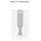 Spalding Style C Volleyball Floor Anchor