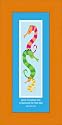 Nursery Decor - God created the creatures of the sea. Genesis 1:21 - 6 X 12