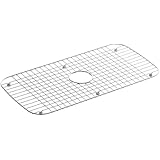 KOHLER K-3133-ST Stainless Steel Bottom Basin Rack, Stainless Steel