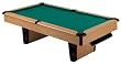 Mizerak Oakwood 8-Foot Slate Billiard Table with Ball Return