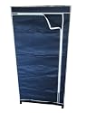 Stoffschrank BLAU Kleiderschrank Campingschrank