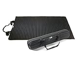 GoFit GF-RMAT Ribbed Core Fitness Mat (2' x 4')