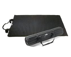 GoFit GF-RMAT Ribbed Core Fitness Mat (2' x 4')