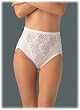 Flexees Women's Firm Control Lace Hi-Cut Brief #3654