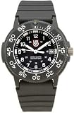 Luminox 2005 New Dial Design with Large Traser Dot [Christmas Gift Idea] - Original Navy Seal Dive Watch 3001 (Series-1) (Black Dial, Black Polymer Band, Mineral Glass Crystal, 200 Meter Water Resistance, Self-Powered Luminous Function, Stainless Steel Case Back, Swiss Made)