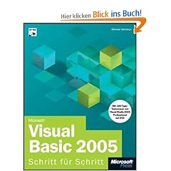 Microsoft Visual Basic 2005 - Schritt f�r Schritt, m. CD-ROM u. DVD