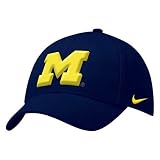 Michigan Wolverines Nike Navy Wool Classic Cap