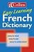 Books : COLLINS FRENCH EASY LEARNING DICTIONARY